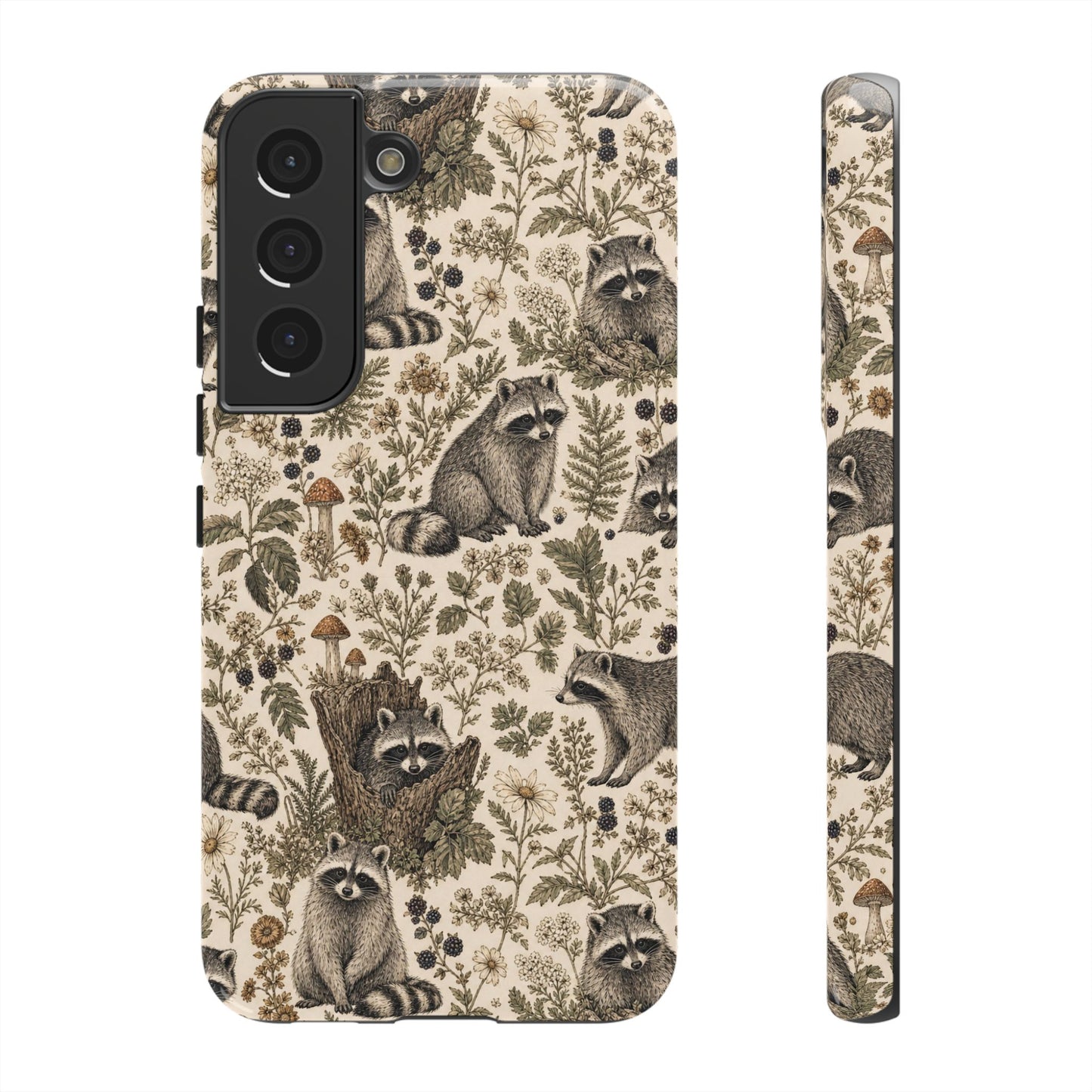 Cottage Core Raccoon Tough Case