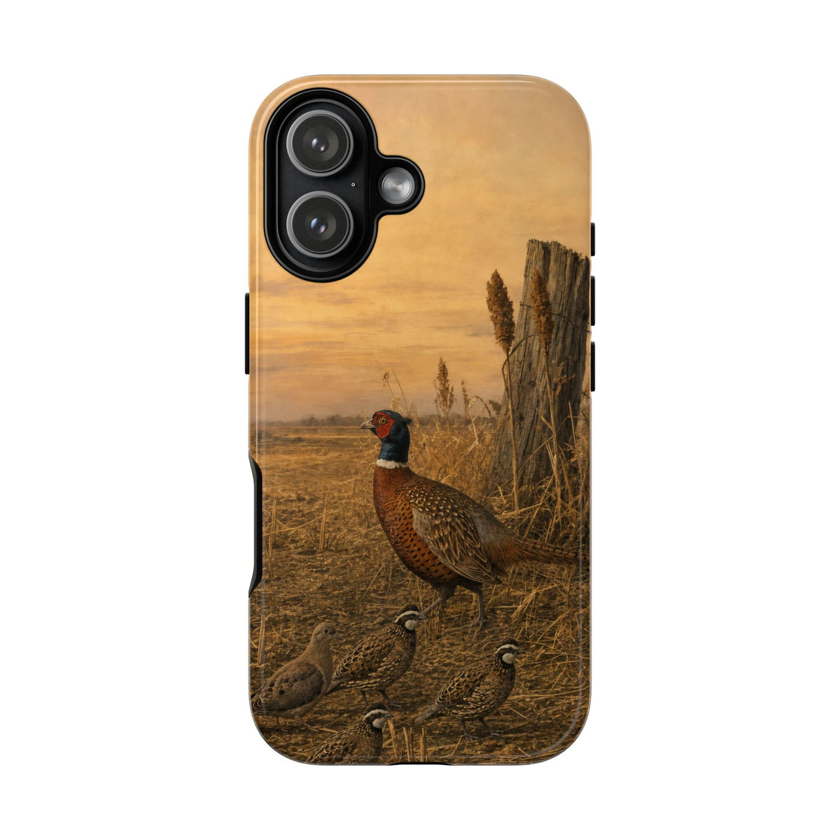 Pheasant Sunset Tough Case