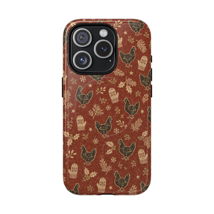 Christmas Hens Magnetic Case