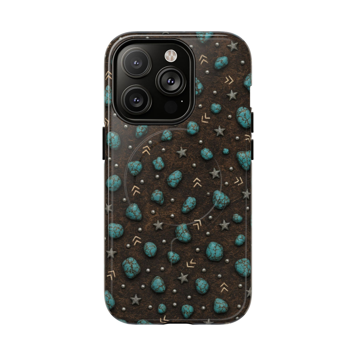Turquoise Nuggets Magnetic Case