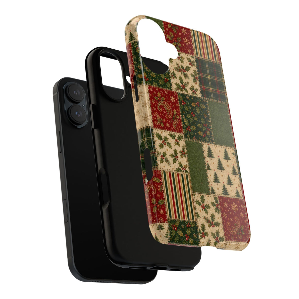 Holiday Patchwork Tough Case