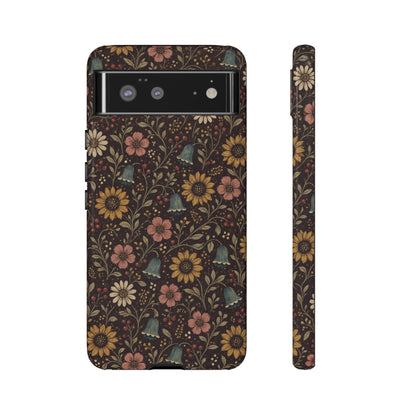 Plum Folk Floral Tough Case