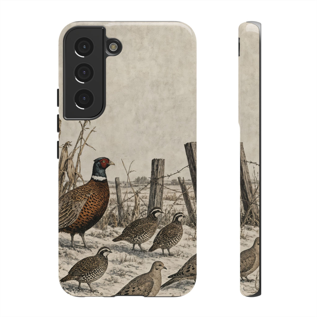 Winter Fencerow Tough Case