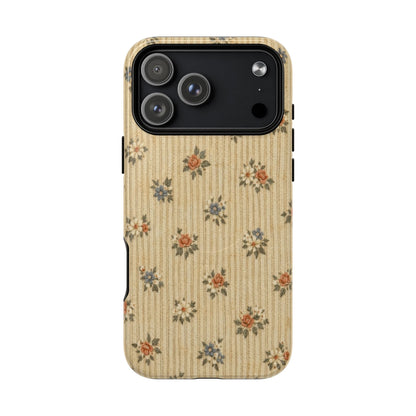 Striped Floral Magnetic Case