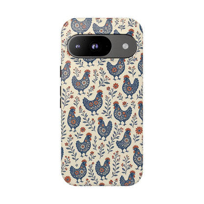 Folk Hens Tough Case