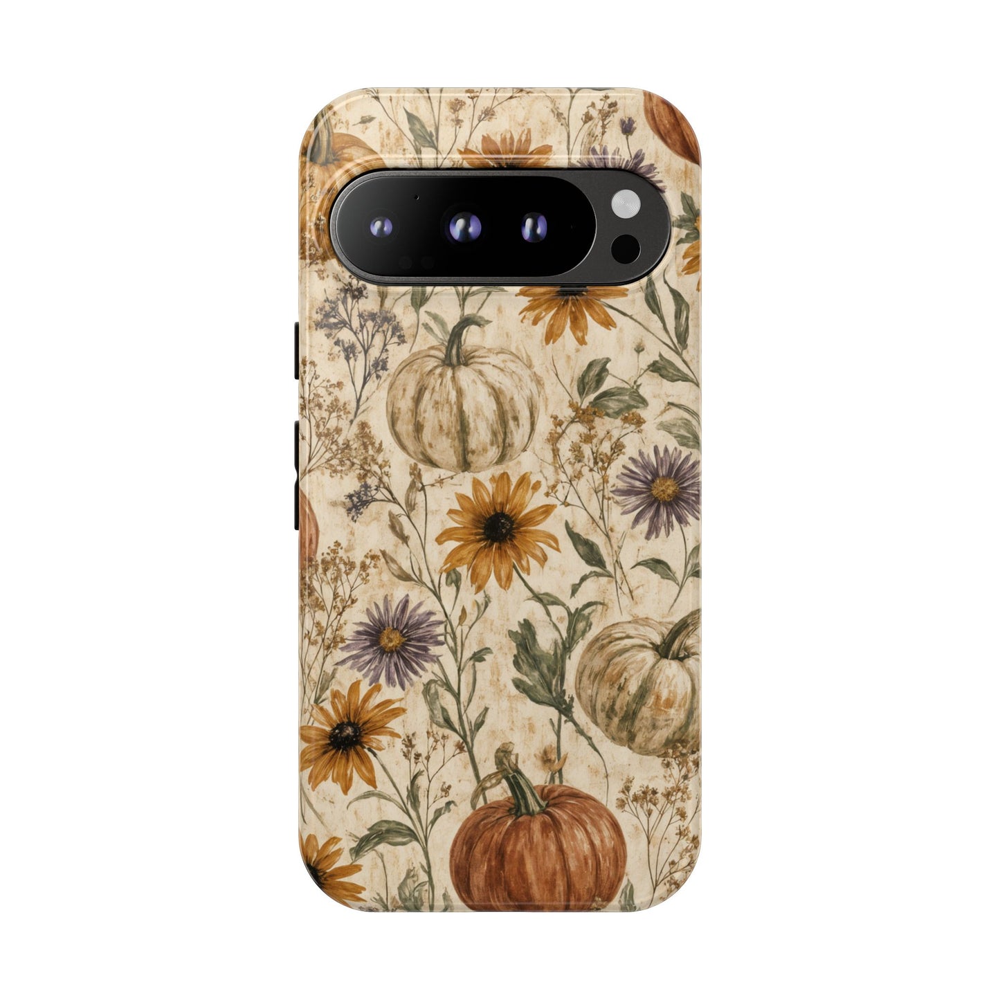 Pumpkin Wildflower Tough Case