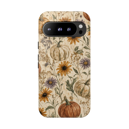 Pumpkin Wildflower Tough Case