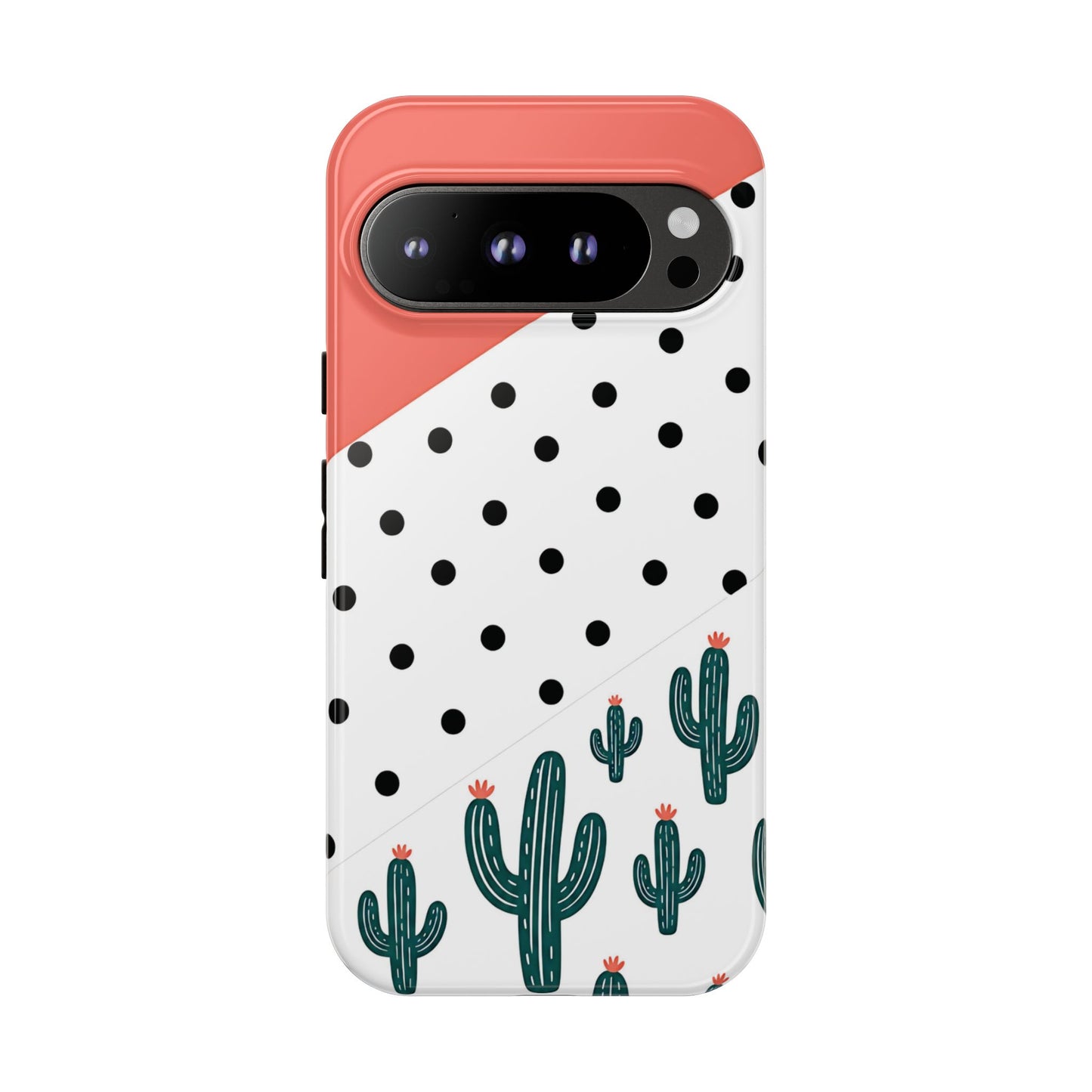 Polka Dot Cactus Tough Case