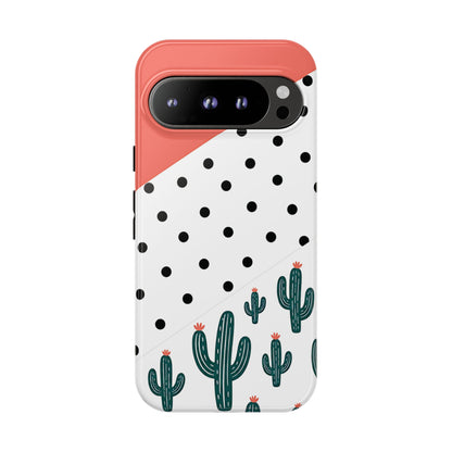 Polka Dot Cactus Tough Case
