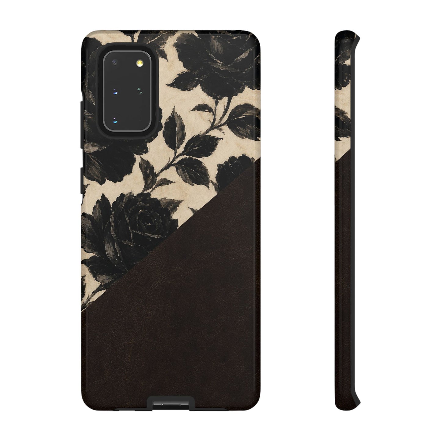 Rose Leather Tough Case