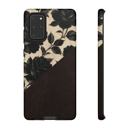 Rose Leather Tough Case