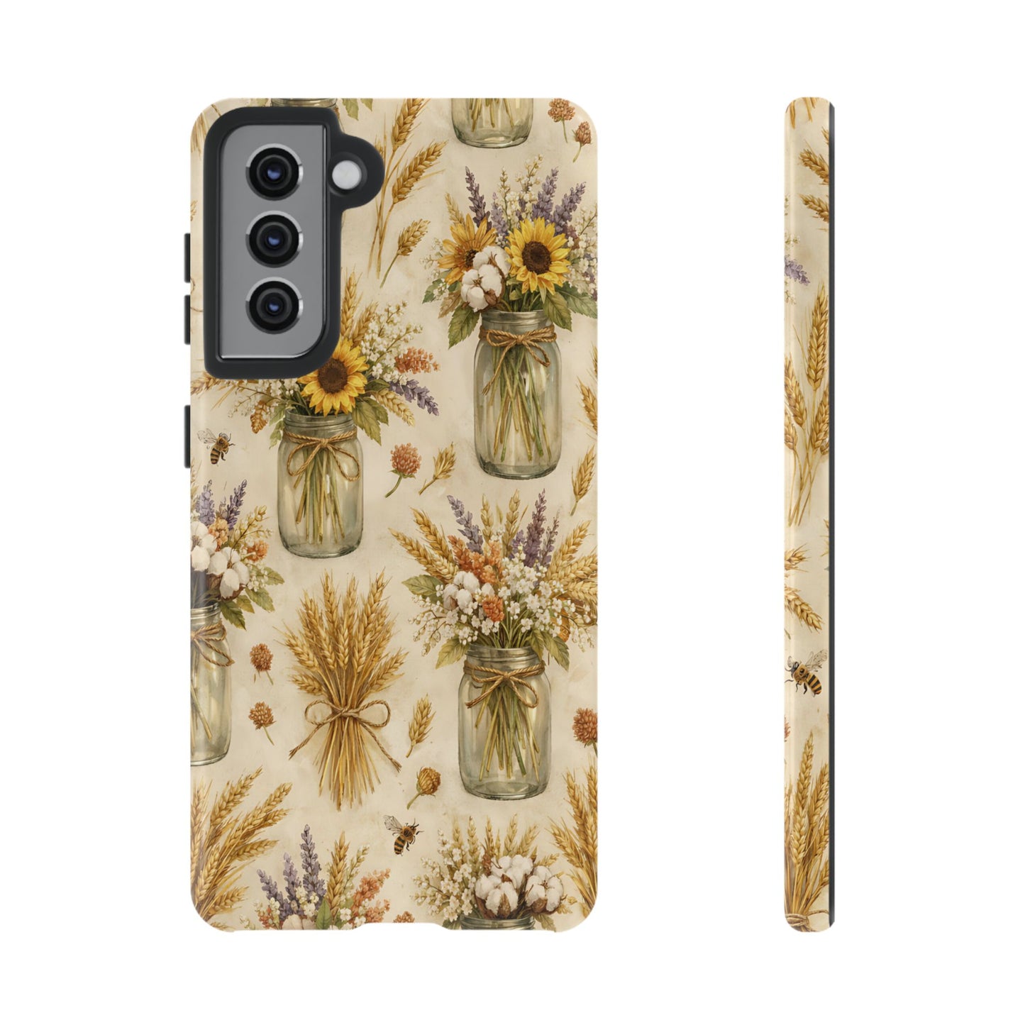 Wheat + Mason Jars Tough Case