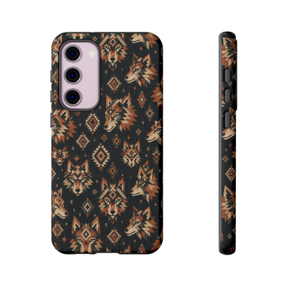 Aztec Wolves Tough Case