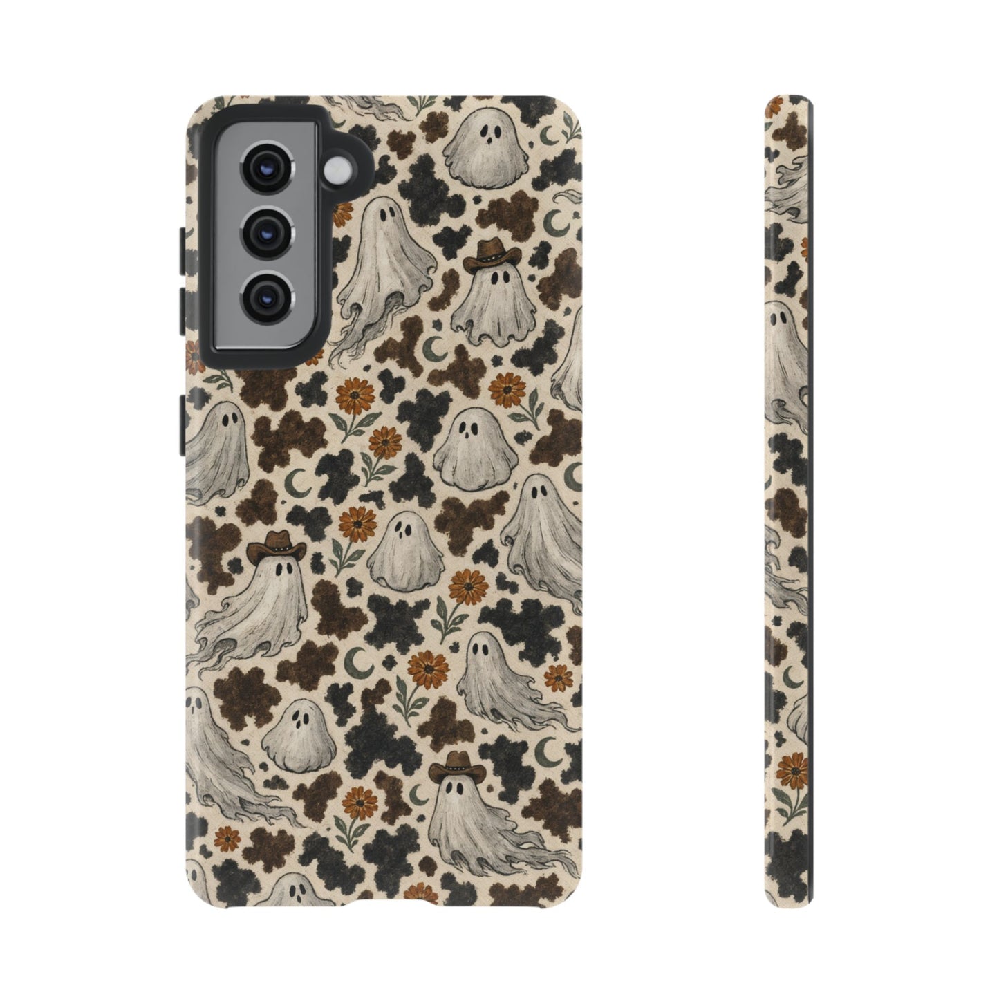 Ghostly Cowhide Tough Case