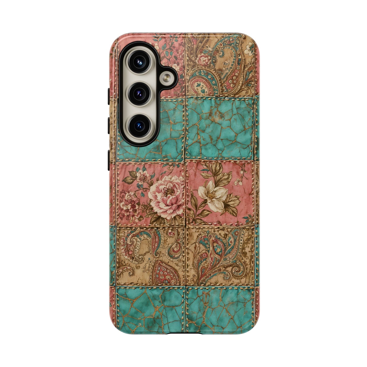 Turquoise Paisley Tough Case