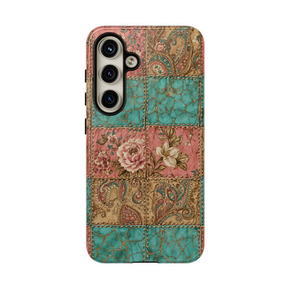 Turquoise Paisley Tough Case