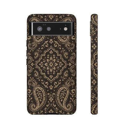 Chocolate Paisley Tough Case