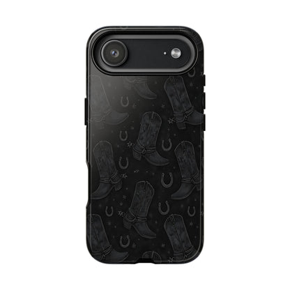 Western Noir Boots Tough Case
