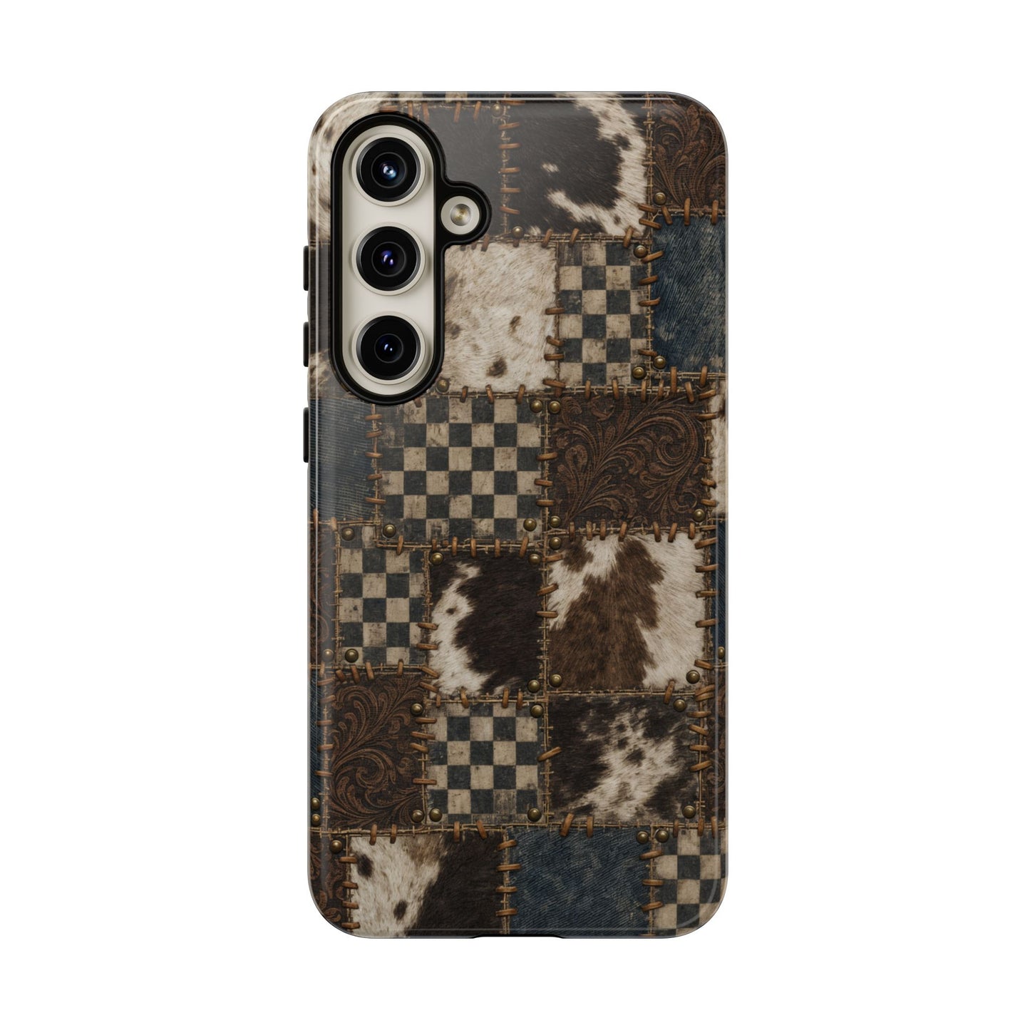 Tooled Patchwork Tough Case