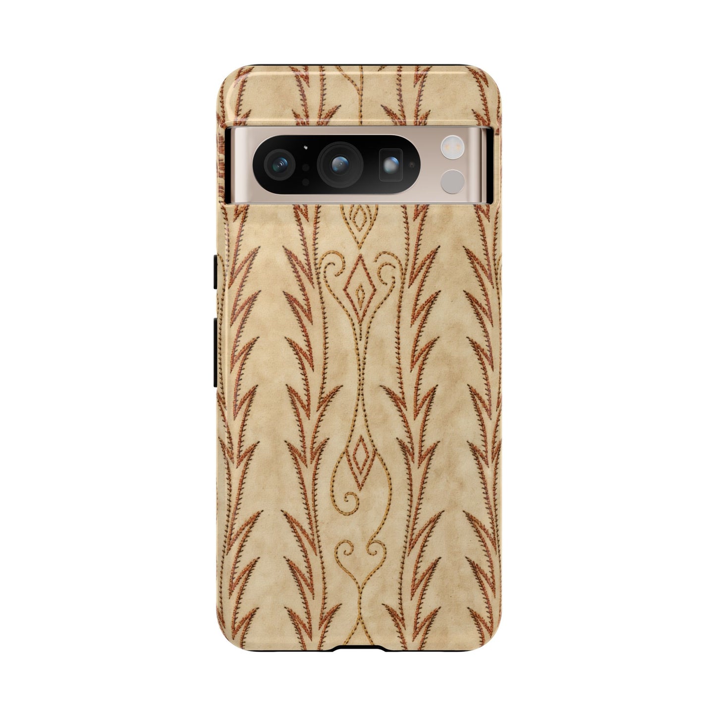 Boot Stitch Cream Tough Case