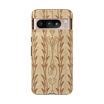 Boot Stitch Cream Tough Case
