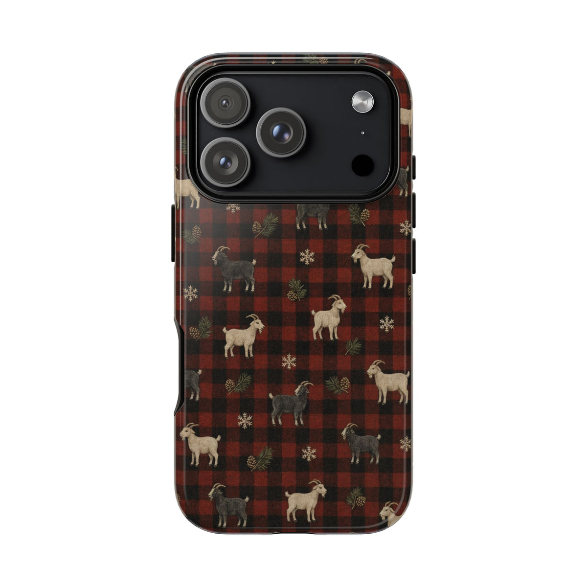 Buffalo Check Goats Tough Case