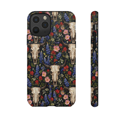Floral Skull Tough Case