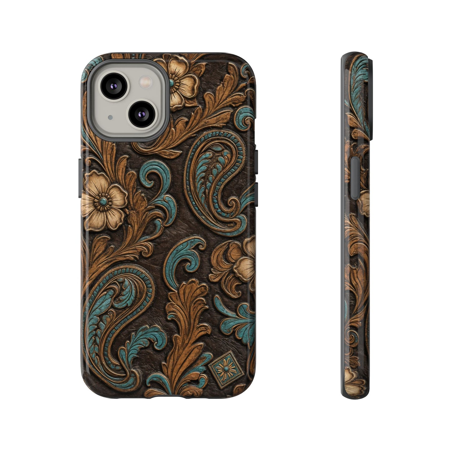 Tooled Paisley Tough Case
