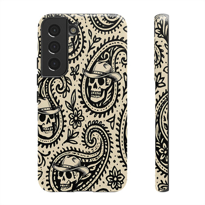 Cowboy Skull Paisley Tough Case