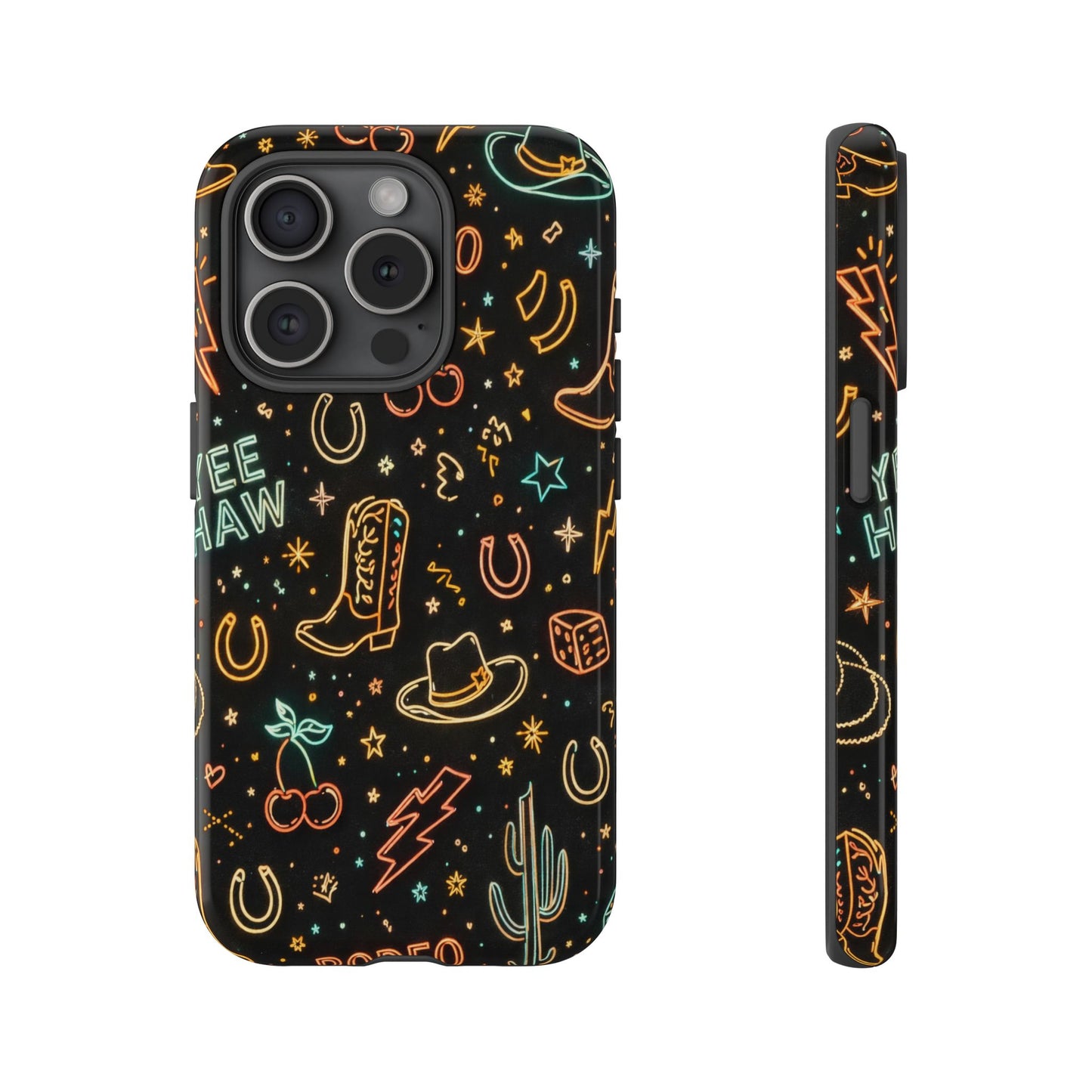 Retro Neon Rodeo Tough Case