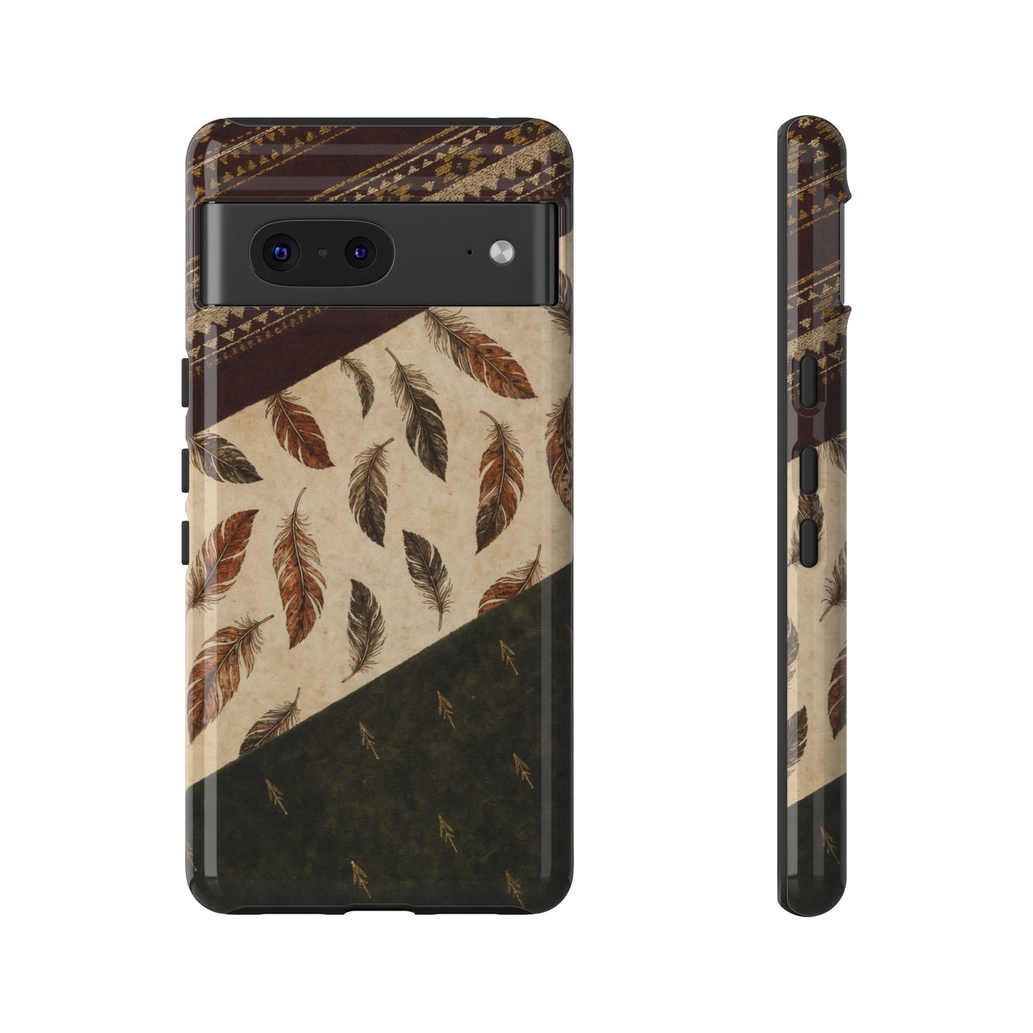 Feather Aztec Swaths Tough Case