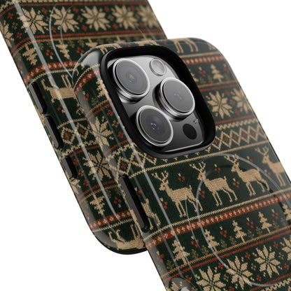 Fair Isle Deer Magnetic Case