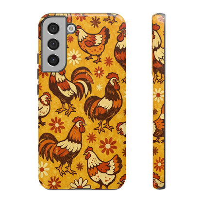 Retro Chickens Tough Case