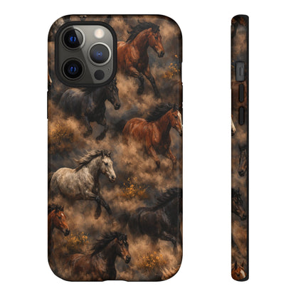 Running Horses Tough Case