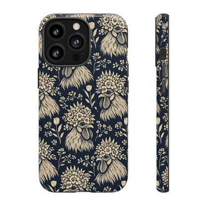 Floral Rooster Tough Case