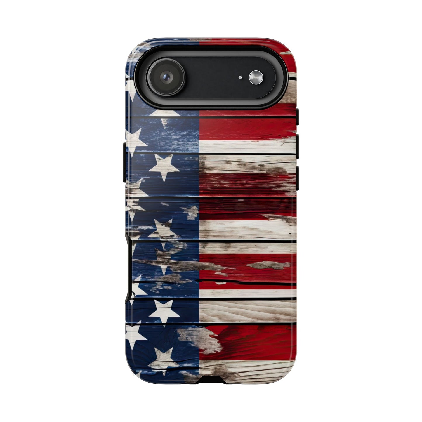 Wood Stars Stripes Tough Case