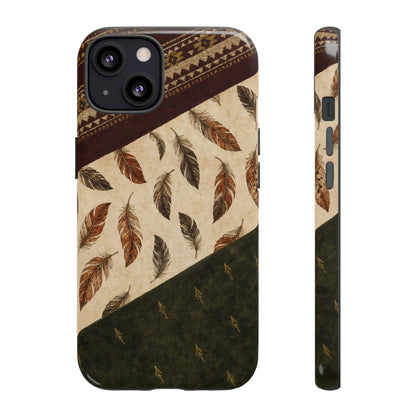 Feather Aztec Swaths Tough Case