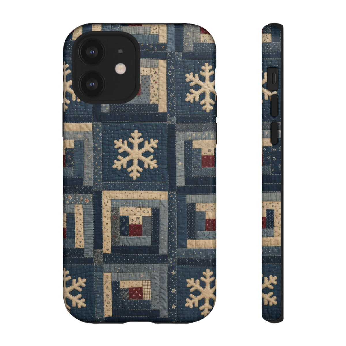 Snowflake Quilt Tough Case
