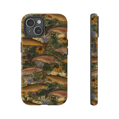 Floral Trout Tough Case