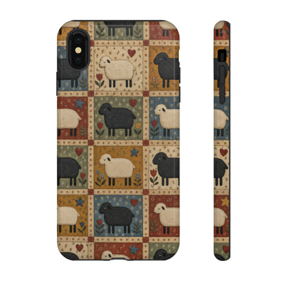 Sheep Quilt Tough Case