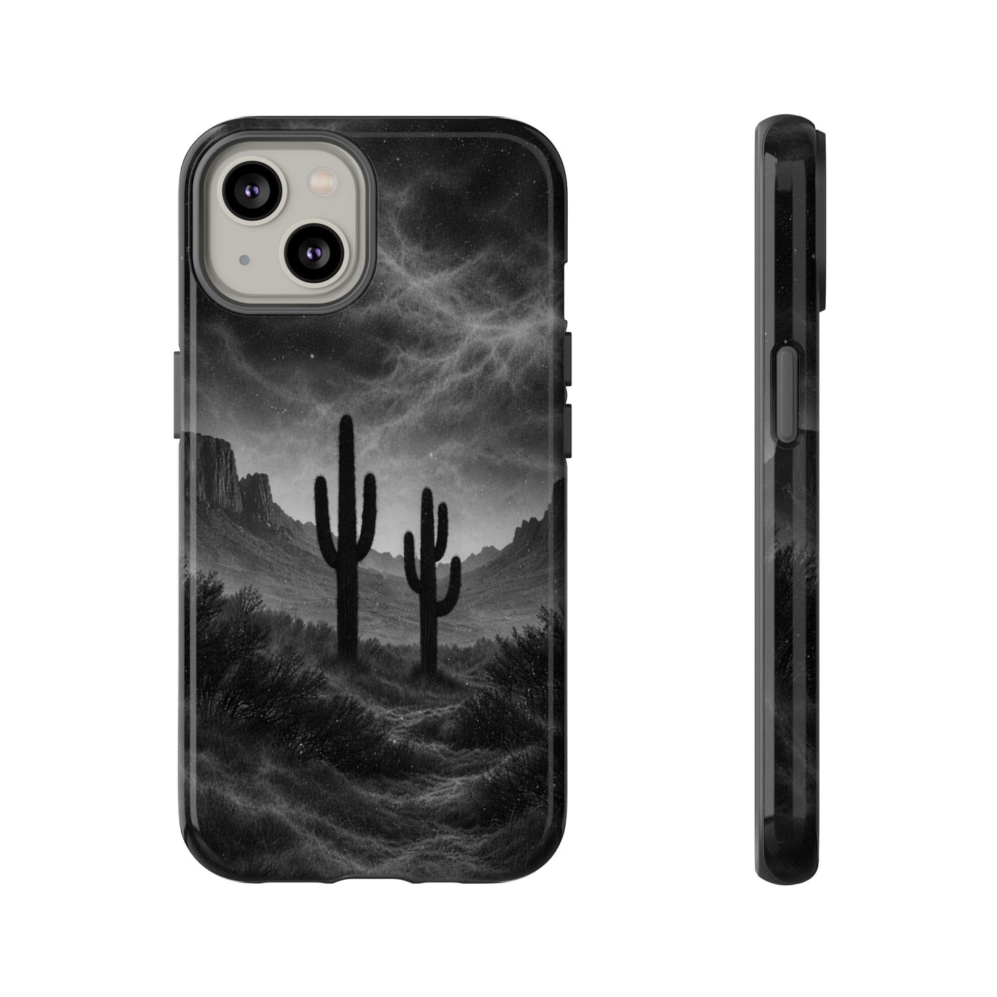 Western Noir Cacti Tough Case