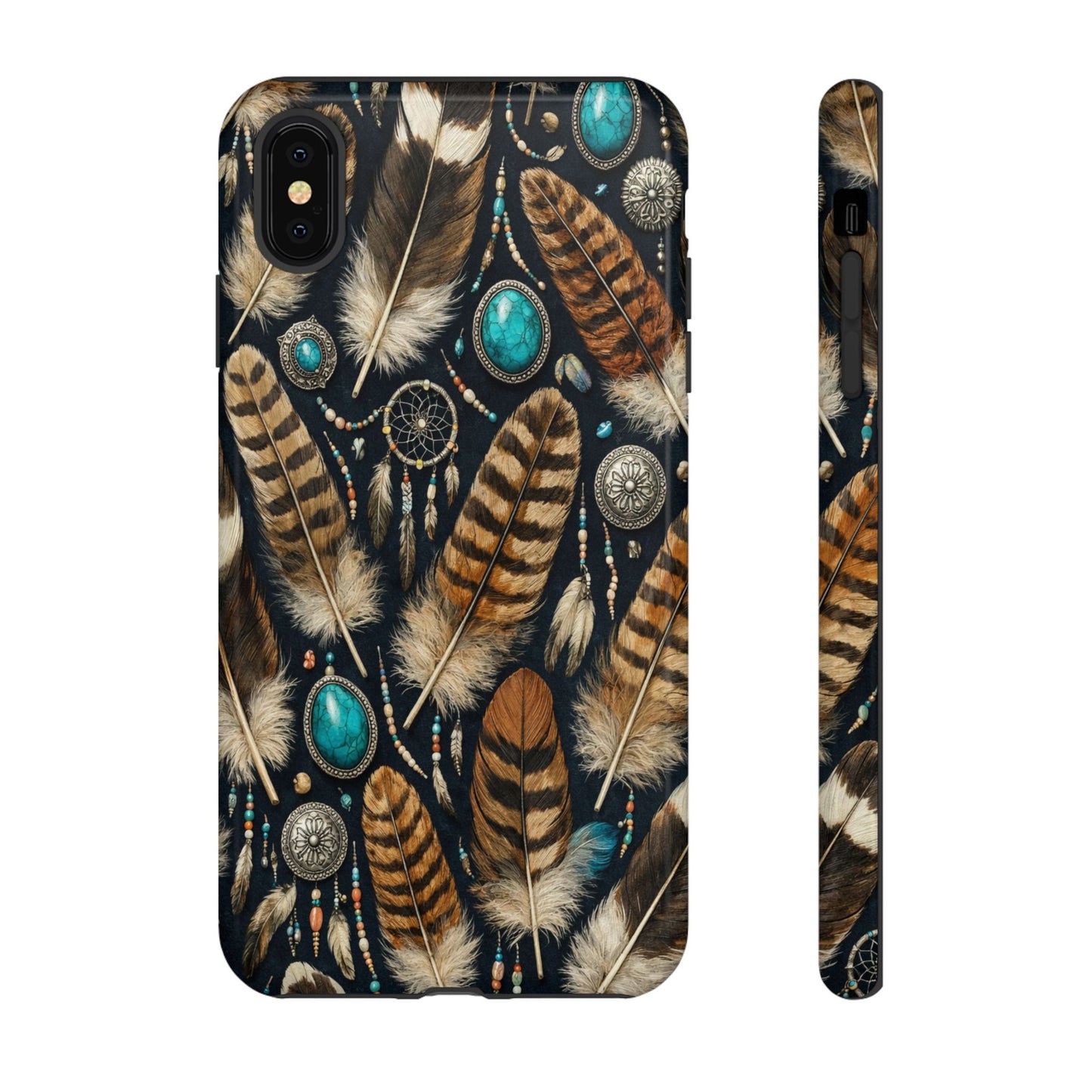 Southwest Feather Tough Case