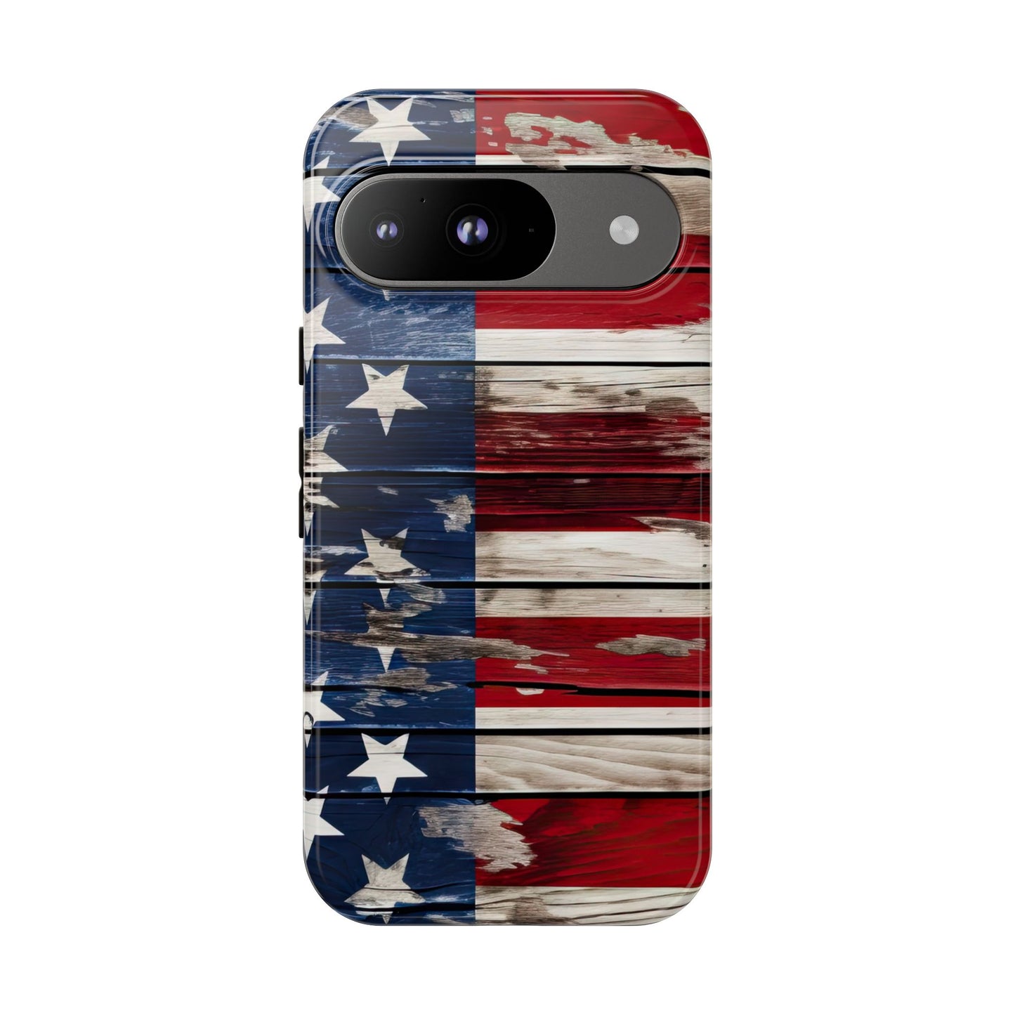 Wood Stars Stripes Tough Case