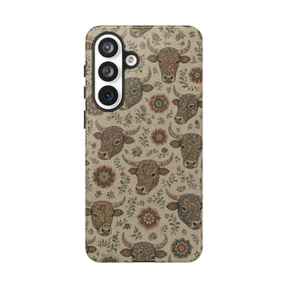 Folk Longhorn Tough Case