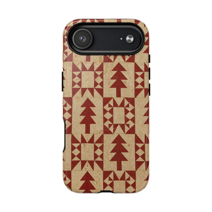 Pine Quilt Magnetic Case