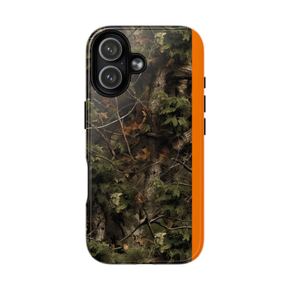 Hunting Camo Color-Block Magnetic Case