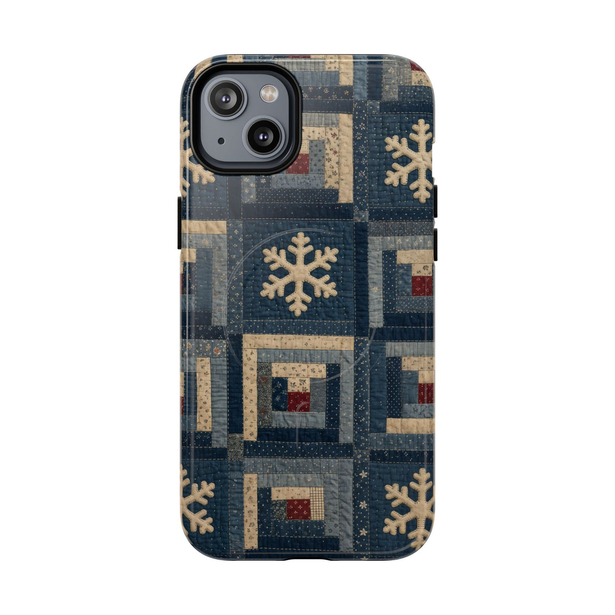 Snowflake Quilt Magnetic Case