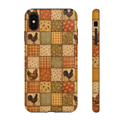 Chickens Patchwork Tough Case
