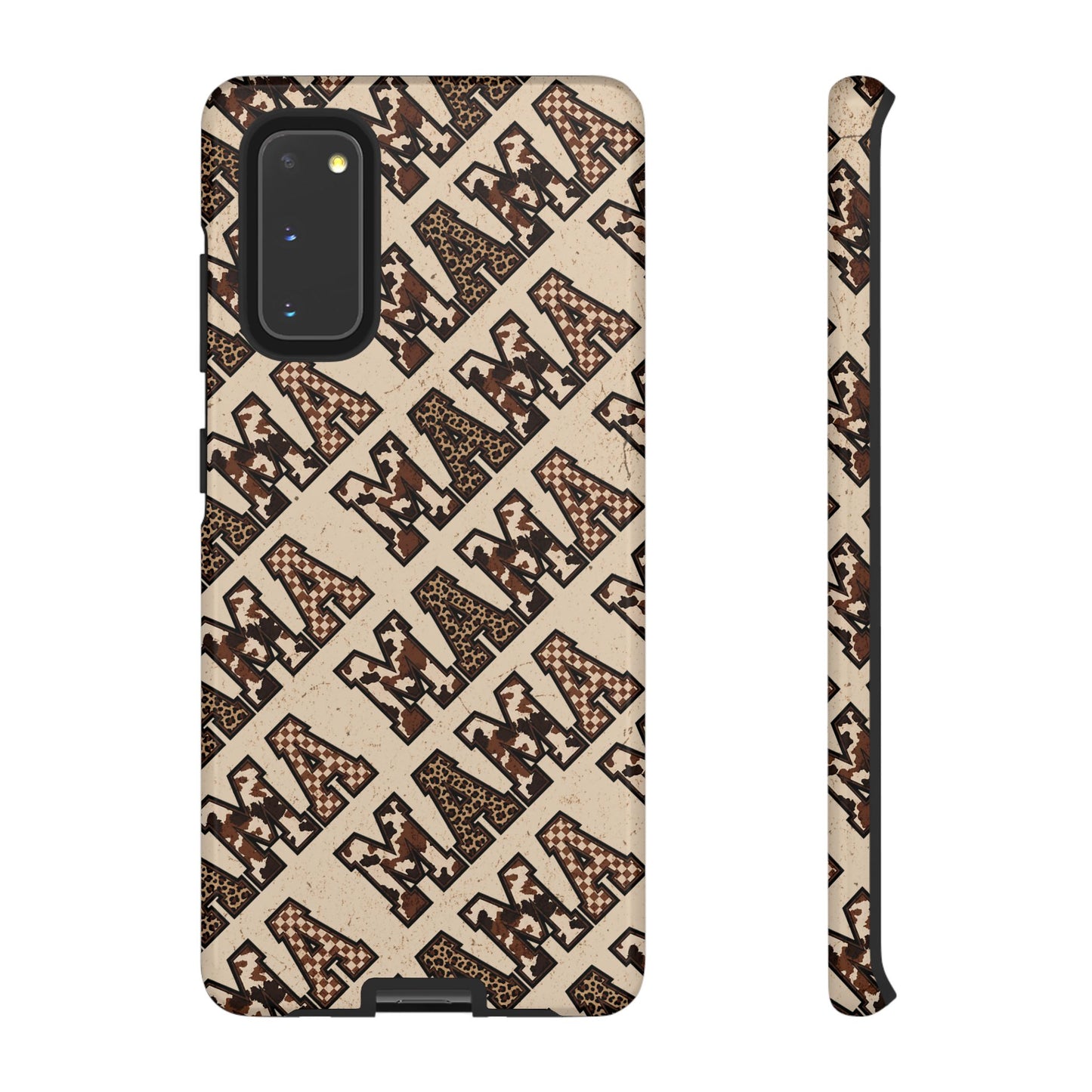 Grunge Cowhide Mama Tough Case