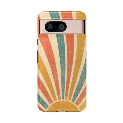 Retro Sun Rays Tough Case